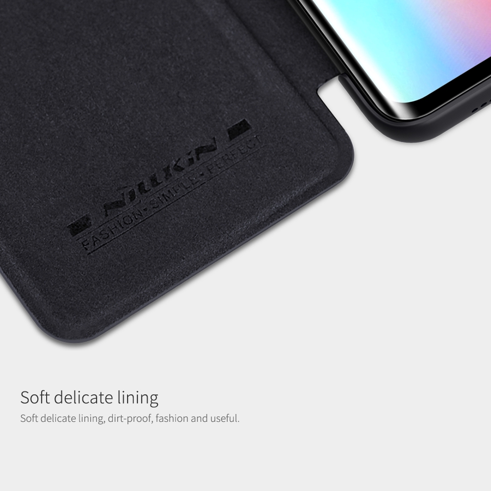 Bao Da Điện Thoại NILLKIN Nắp Lật Sang Trọng Cho Xiaomi Mi Note 10 Lite