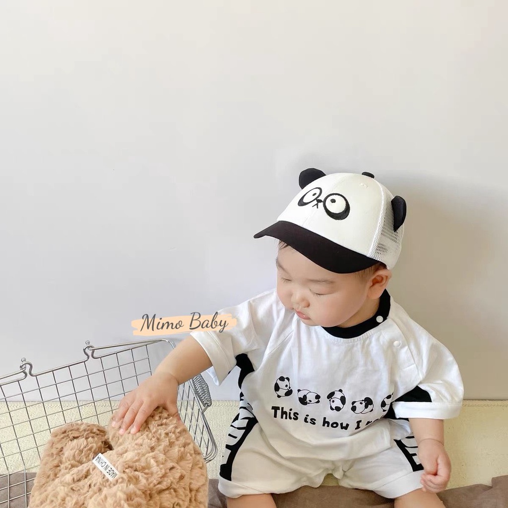 Mũ nón lưỡi trai hình thú cực dễ thương cho bé MH176 Mimo Baby