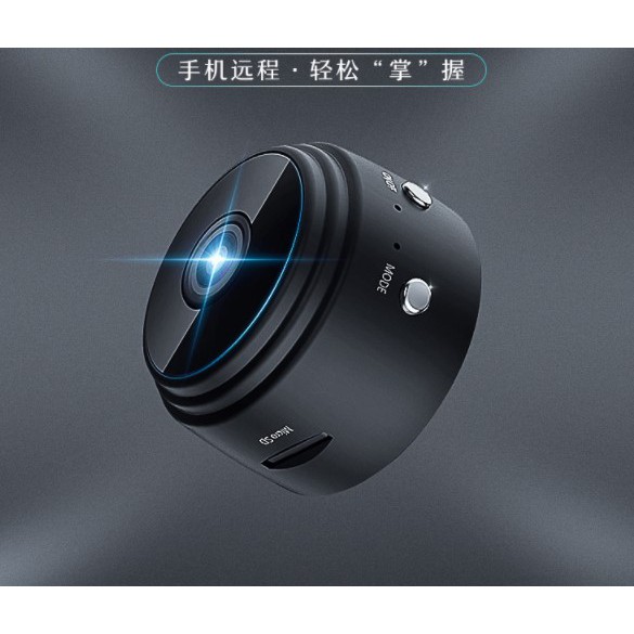 Camera A9 pro kết nối wifi không dây qua điện thoại, có pin sạc 1080P hỗ trợ thẻ nhớ, hỗ trợ ghi âm thanh | BigBuy360 - bigbuy360.vn