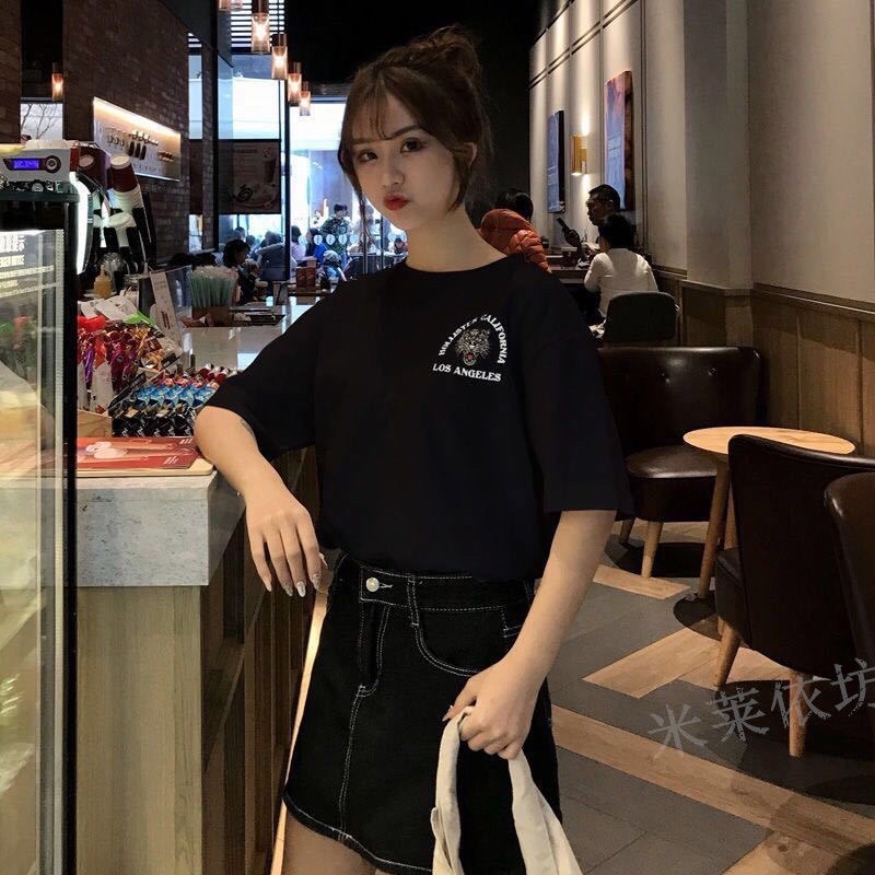 Áo Thun Tay Lỡ 100% Cotton Nam Nữ Form Rộng Unisex Ulzzang