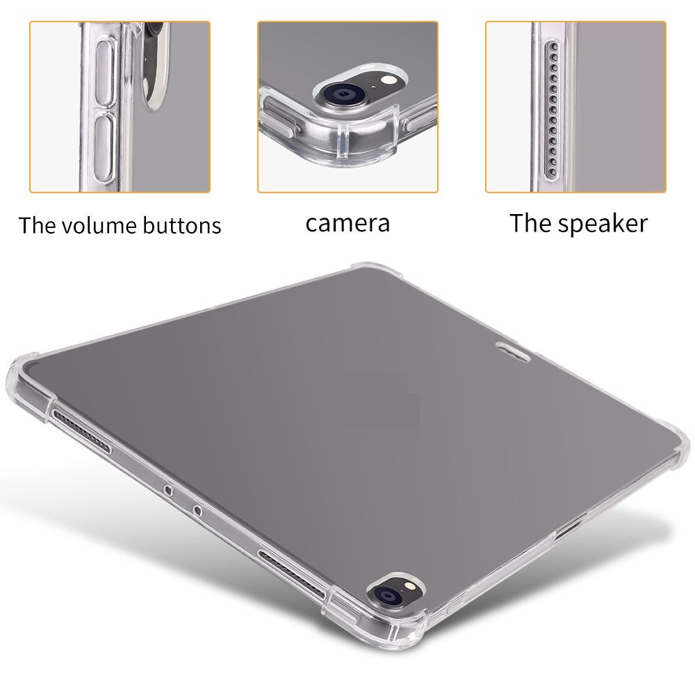 Ốp dẻo trong chống sốc cho iPad Pro 12.9 11.0 inch 2018 2020 2021 10.9 10.5 10.2 9.7 Gen 7 8 9 Air 3 4 Mini 1 2 3 4 5 6