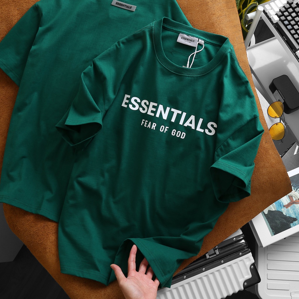 Áo thun thời trang tay lỡ unisex, chất cotton 2 chiều dày dặn, form oversize ES3