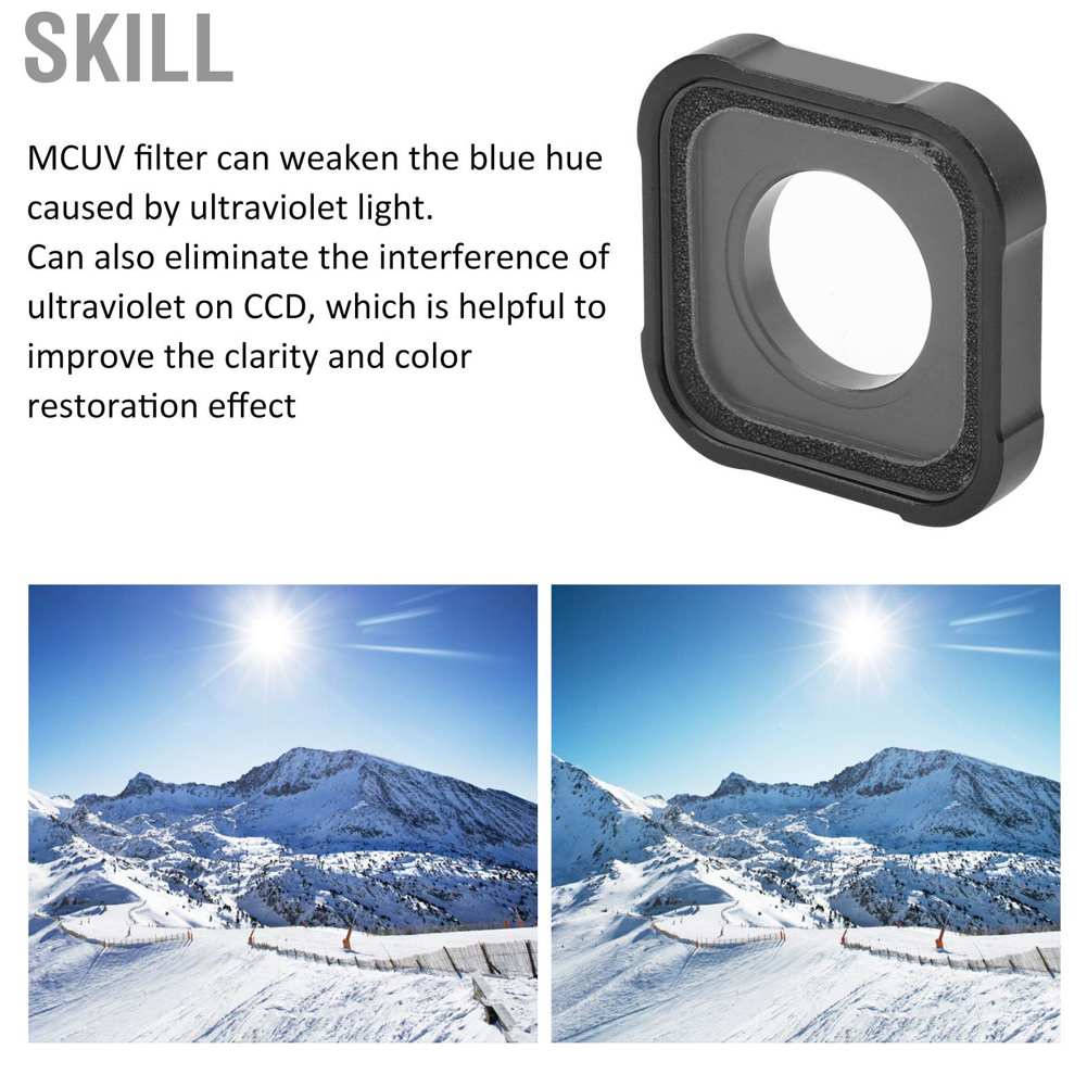 Set 5 kính lọc UV/CPL/ND8/ND16/ND32 cho máy ảnh GoPro Hero9 | BigBuy360 - bigbuy360.vn