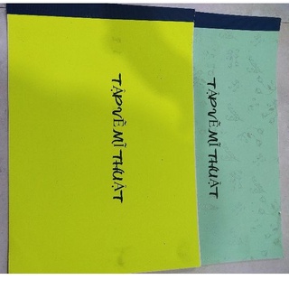 Tập vẽ Mĩ Thuật giấy dầy