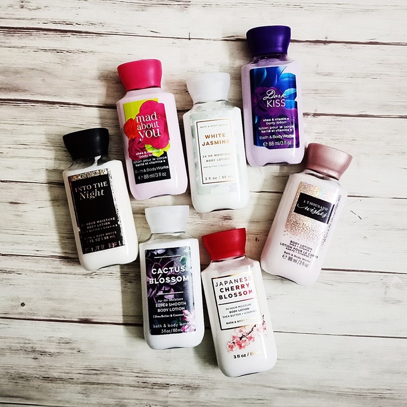 Lotion Dưỡng Thể Mịn Da Bath & Body Works - Dòng Mini 88ml