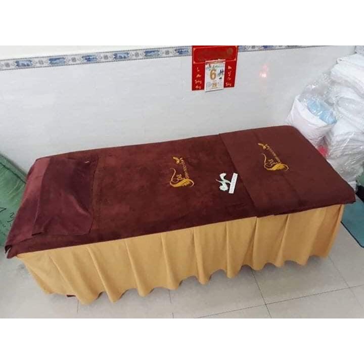 Khăn trải giường spa KT 90 x 190 cm HÀNG LOẠI 1 Khăn đắp người spa chất liệu Microfiber