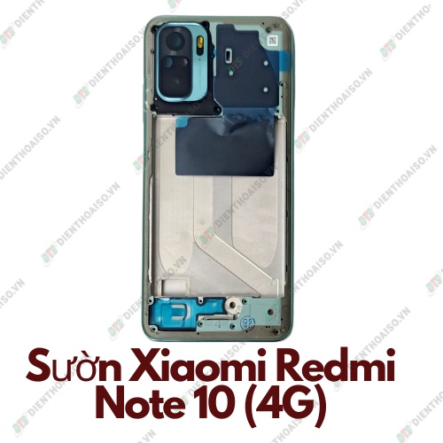 Vỏ xiaomi redmi note 10 4g màu xanh và đen