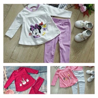 🦋🦋 Đồ bộ dài tay cho bé gái size từ 2-7 tuổi