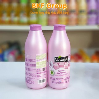 Sữa tắm nước hoa Cottage La Guimauve 750ml - Nhập Pháp - Hàng mới