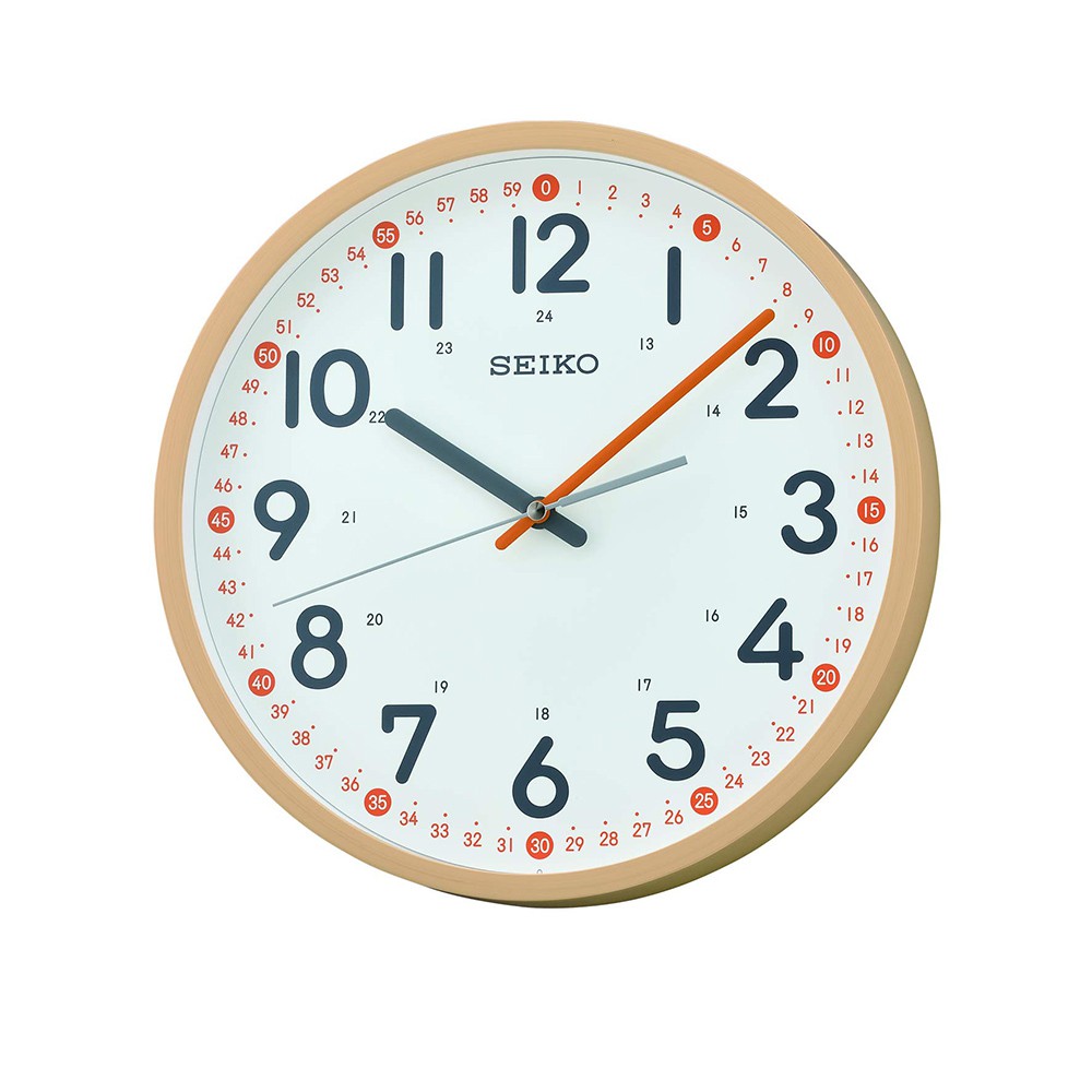 Đồng hồ treo tường cao cấp SEIKO QXA712Y kim trôi ( 30.5 cm)