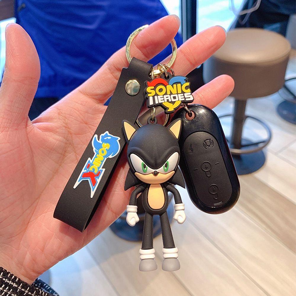 LANFY Móc Chìa Khóa Hình Búp Bê Anime Dễ Thương Giá Đỡ