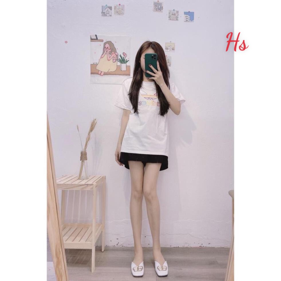 Áo phông thêu chữ Das' chất liệu cotton (HS-45T)