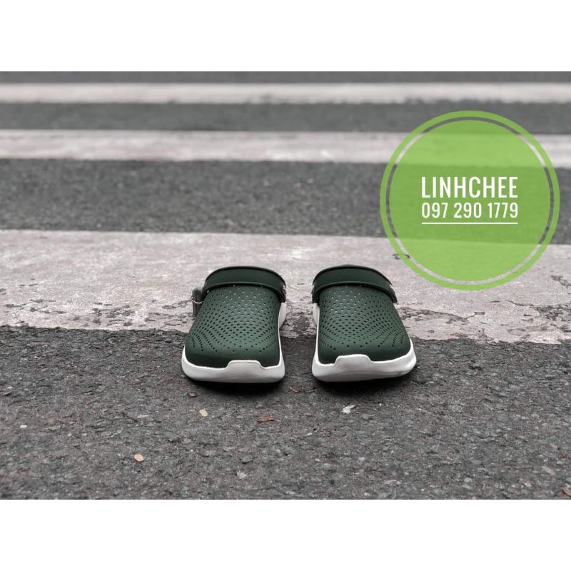  Dép Sục Literide màu Rêu mẫu mới 2020., hàng full box | BigBuy360 - bigbuy360.vn
