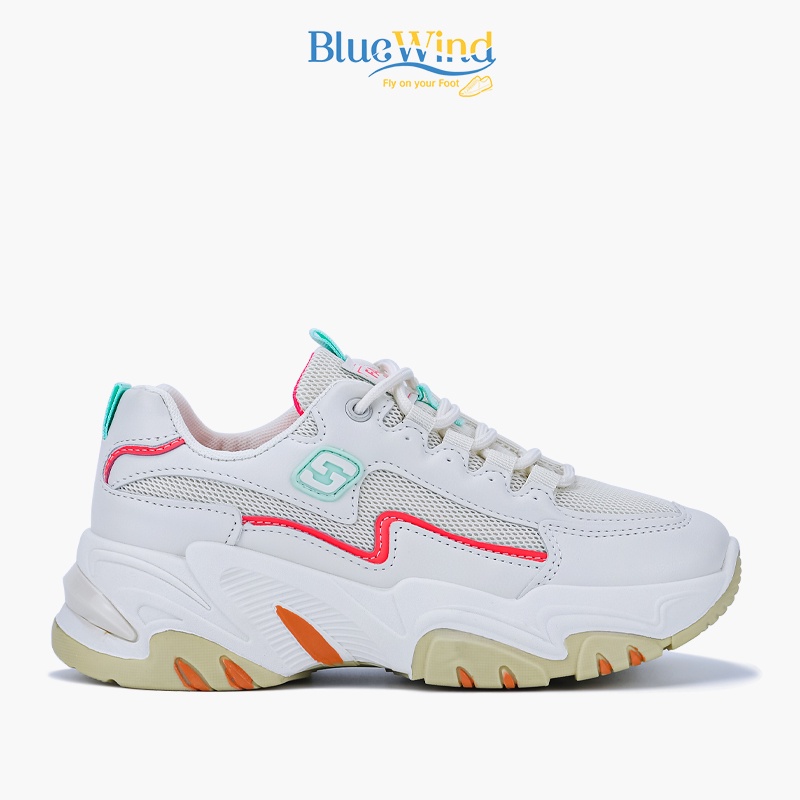 Giày Sneaker Nữ Phối Màu Năng Động Phong Cách Hàn Quốc BLUEWIND 68794