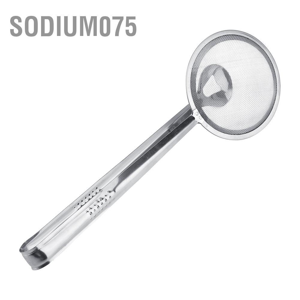 Sodium075 Stainless Steel Hot Pot Tong Fried Food Clip Oil Filter Strainer Mesh