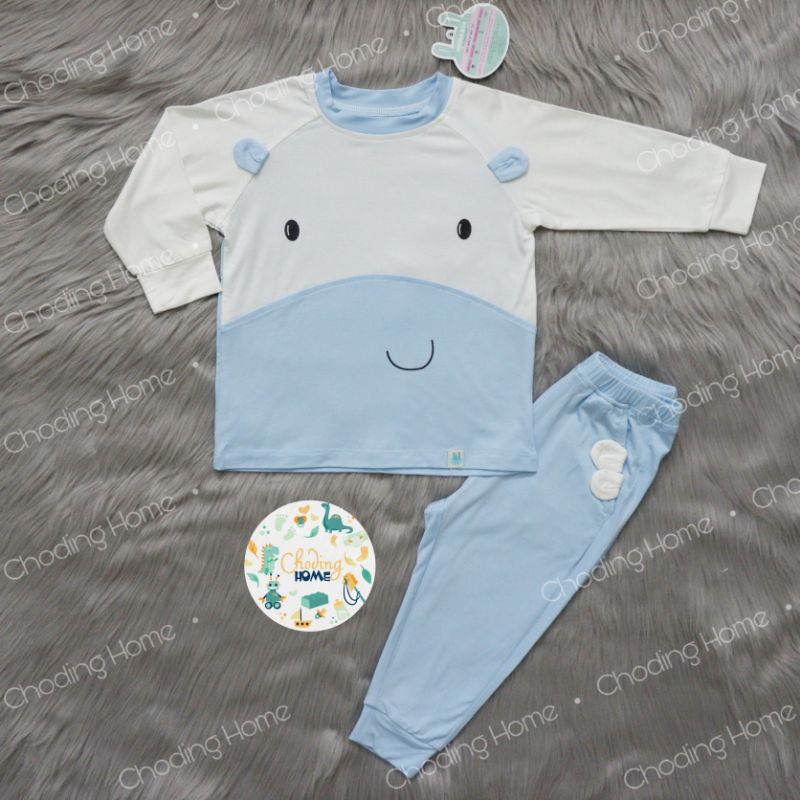 Bộ Dài Tay Hình Thú Smoothy Little Love LI3 • 9-12M 12-18M 18-24M 3Y 4Y • Choding Home