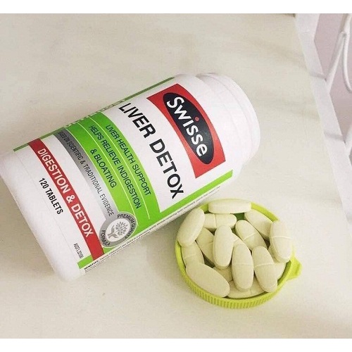 Thải độc gan Liver Detox Swisse Úc viên uống giúp thanh nhiệt thải độc, mát gan, bảo vệ chức năng gan