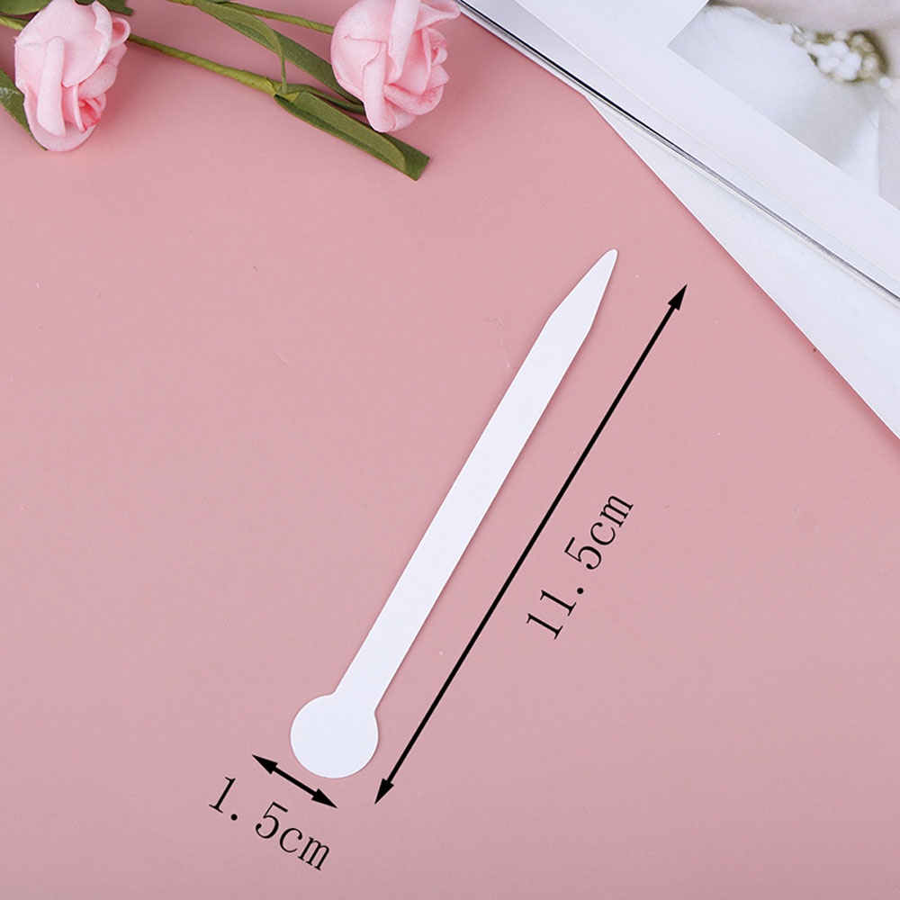 Bộ 100 giấy kiểm tra nước hoa / tinh dầu thơm chuyên nghiệp 115x15mm
