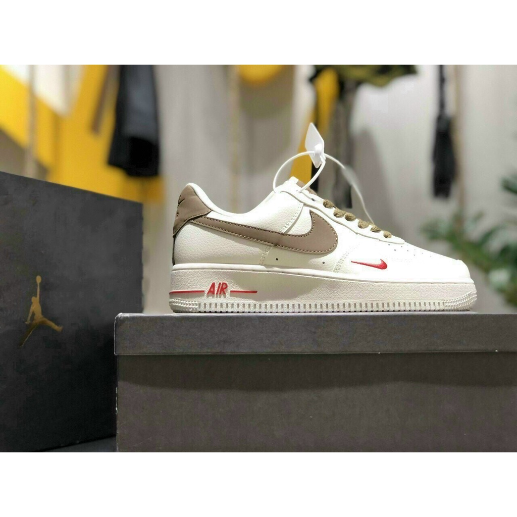 Giày Sneaker AF1 custom Vệt nâu chất lượng nguyên bản MSN2371 | BigBuy360 - bigbuy360.vn