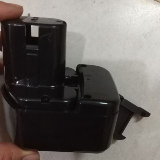 Bộ vỏ pin máy khoan, vit Hitachi 12, 14v lắp 8-9 cell li-ion 18650