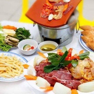 Ngói nướng thịt