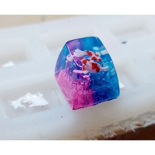 Phôi cá mini làm keycap.