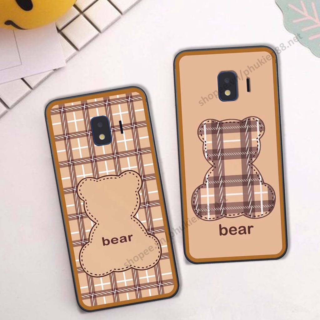 Ốp lưng Samsung J2 Pro / J2 Core ốp điện thoại LineBear, bé tóc xù, hoa siêu đẹp