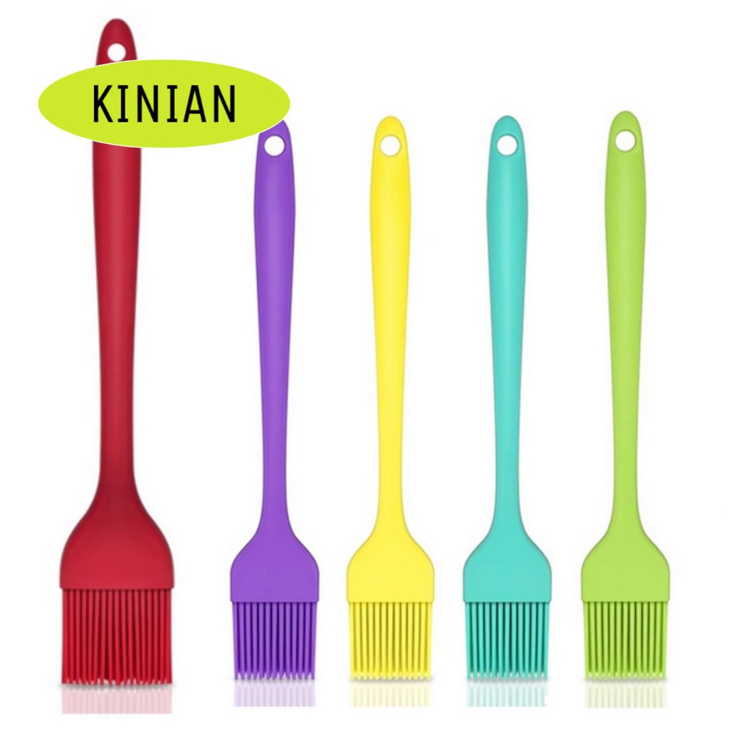 Silicone Cọ Quét Kem / Bơ / Trứng / Bánh Mì Bằng Silicon Dài 21cm