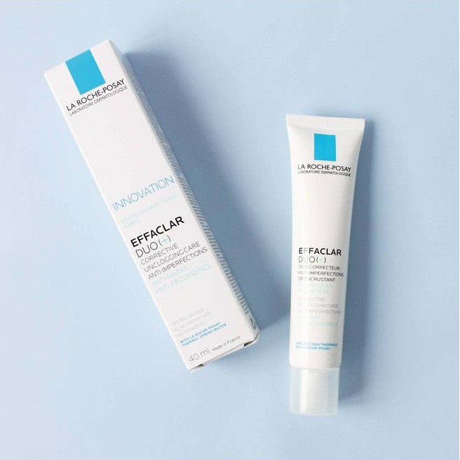 Kem Dưỡng Da La Roche Posay Effaclar Duo+ Giúp Giảm Mụn Ngăn Ngừa Vết Thâm