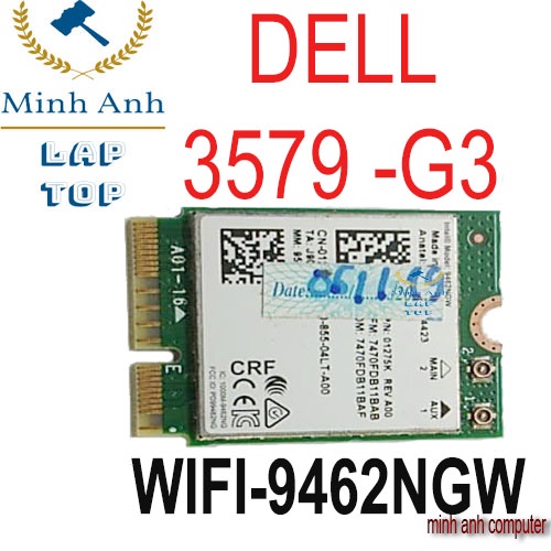 card wifi laptop dell gaming 3579-G3 -Model 9462NGW