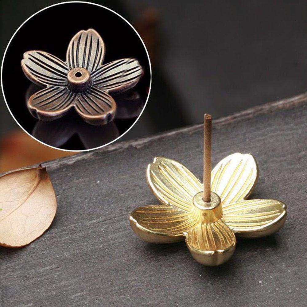 Đế Đốt Trầm Hương Hình Nón Mini Bằng Đồng