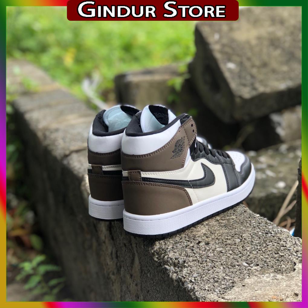 Giày thể thao Jordan cao cổ đen trắng, Giày air Jodan 1 high panda cao cổ nam nữ dễ phối đồ cực hot Full Box Bill