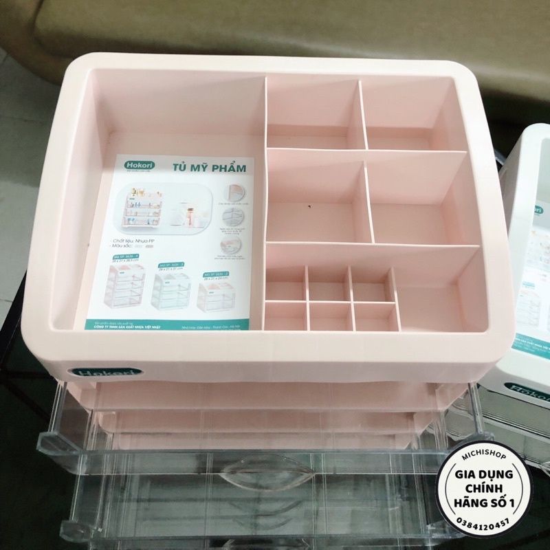 Tủ mỹ phẩm, tủ đựng trang sức HOKORI phong cách Nhật cao cấp đủ size