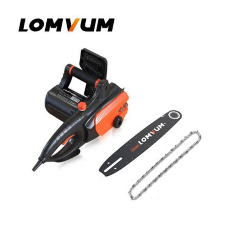 máy cưa xích điện mini siêu khoẻ lam 30cm