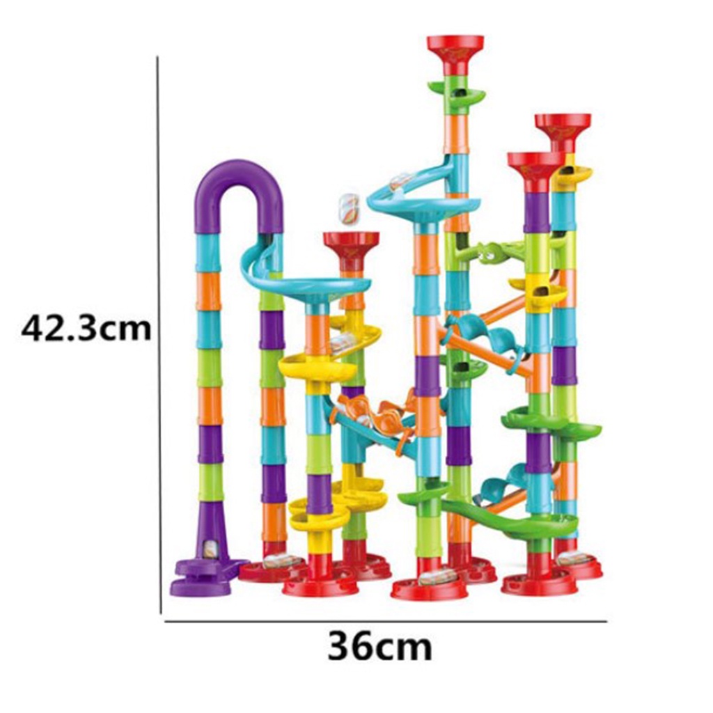Bộ Đồ Chơi Đường Ray Mê Cung Nhiều Màu Sắc Độc Đáo DIY