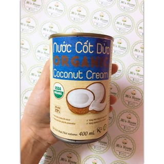 Nước Cốt Dừa Hữu Cơ Vietcoco (400ml)
