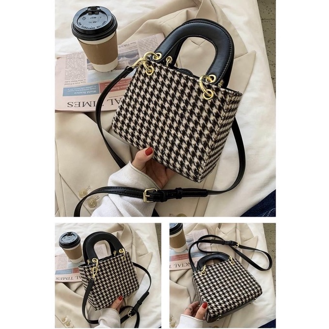Túi xách nữ ulzzang đeo chéo sành điệu cá tính, Túi cầm tay thời trang đeo vai đi chơi đi làm cao cấp sang TD25