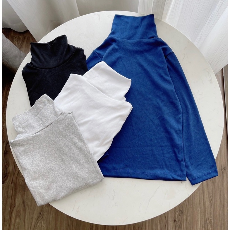 Set 4 áo cổ lọ dành cho bé