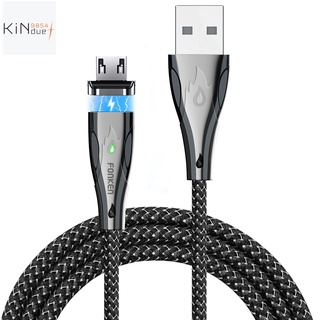 Cáp sạc nhanh đầu nam châm fonken 5a cho điện thoại