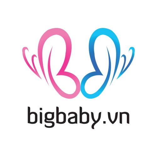 Body dài liền quần Bigbaby, có bao tay và chân bond cho bé sơ sinh 0-3M 0015