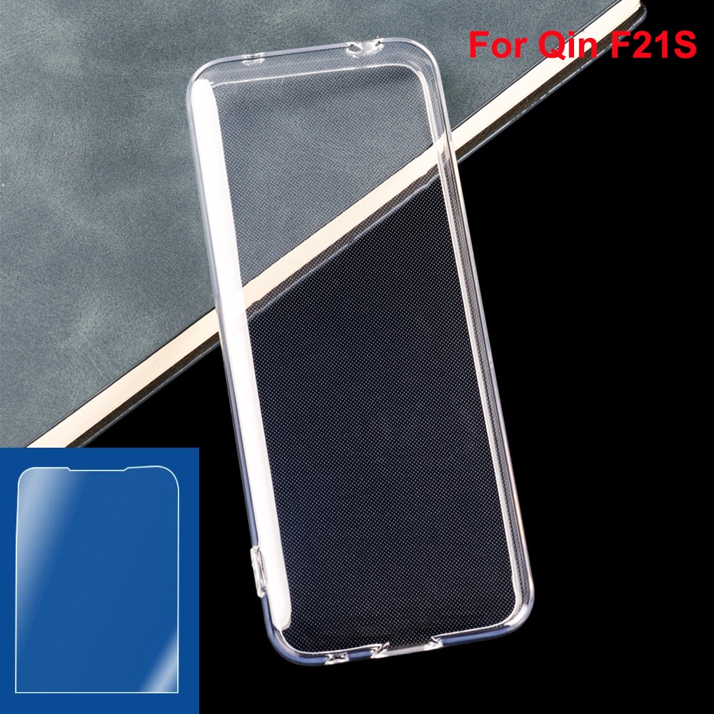 Ốp Điện Thoại TPU Trong Suốt 2 Trong 1 Cho Xiaomi Mi Qin F21 Pro F21S Qin F22 Pro VoLTE 4G