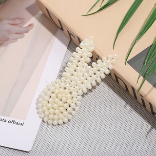Kẹp tóc đính hạt trai DustyPink.vn