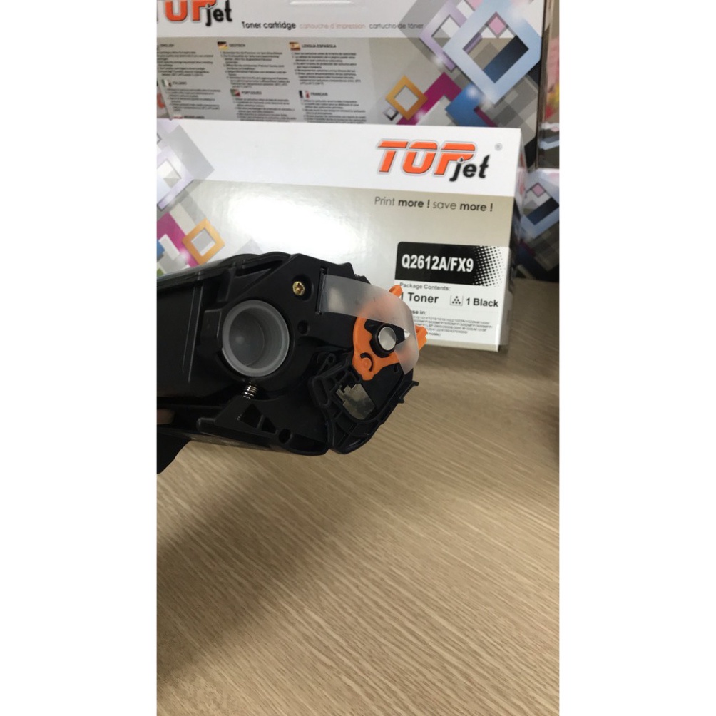 Hộp mực 2900 / 3000 loại có lỗ đổ mực và xả thải mã 12a hàng chất lượng tiêu chuẩn Châu Âu