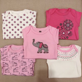 set Body cotton bé gái (0-3 tháng)