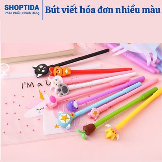 Bút bi nước hình thú dễ thương - bút mực nước hình thú