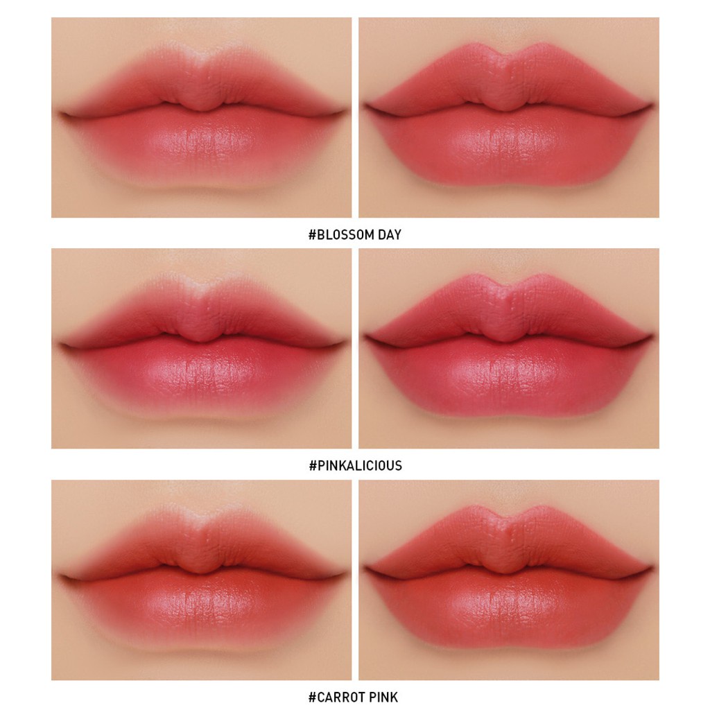 Son Kem Lì, Lên Màu Chuẩn 3CE Velvet Lip Tint 4g