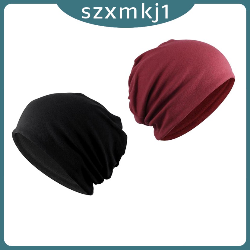 Set 2 nón cotton trùm đầu cho bệnh nhân ung thư