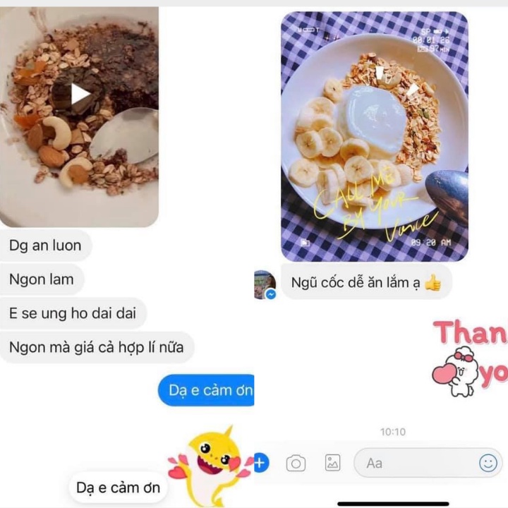 (Combo 2 Bịch) Ngũ Cốc Ăn Kiêng Mix Hạt &amp; Quả O.N.G - Granola Giảm Cân 500gr - Date 2023
