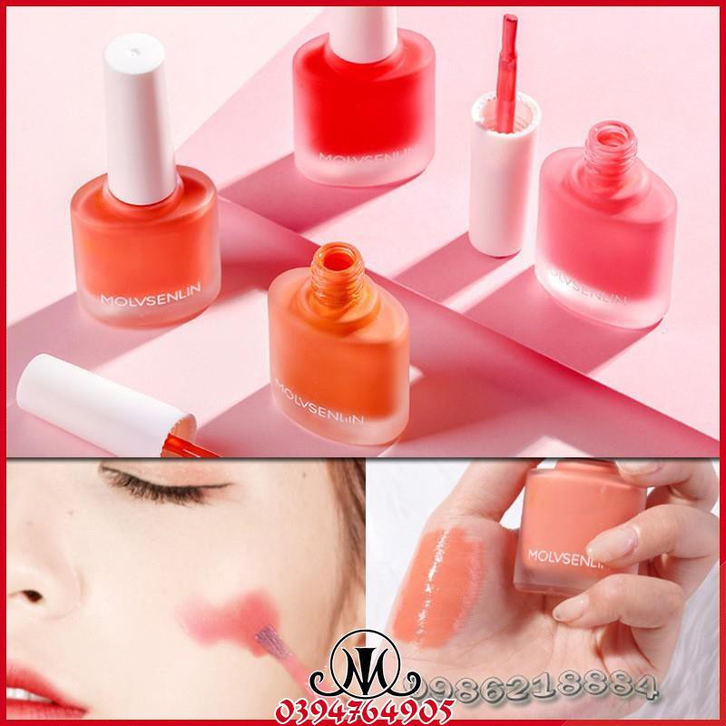 Má hồng dạng lỏng Molvsenlin Lollipop Blusher MO23
