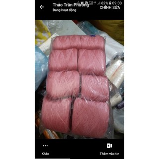 Combo sợi thô, mắt thú, hạt gỗ